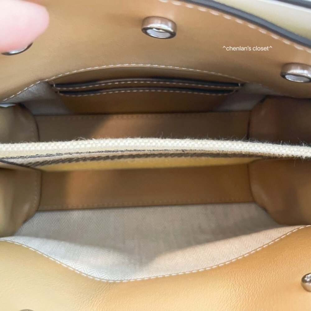 🌸NeW! Authenticated! Rare! Tory Burch PETITE LEE RADZIWILL DOUBLE BAG - Picture 16 of 17